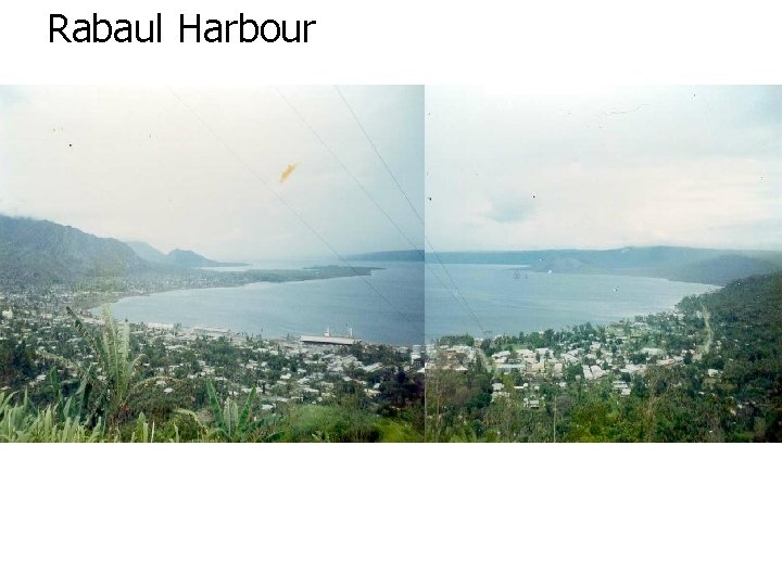 Rabaul Harbour 