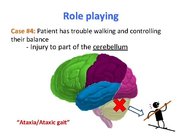 Role playing Case #4: Patient has trouble walking and controlling their balance - Injury