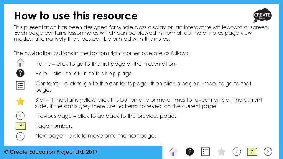 How to use this resource This presentation has been designed for whole class display How to use this resource This presentation has been designed for whole class display