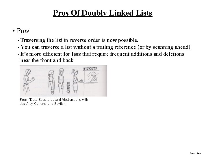 Pros Of Doubly Linked Lists • Pros - Traversing the list in reverse order