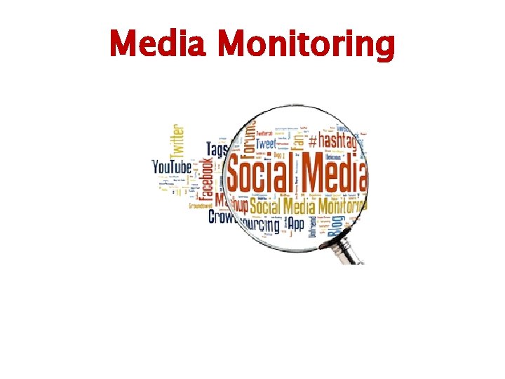Media Monitoring 