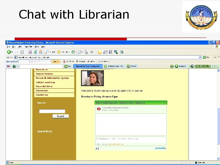Chat with Librarian 