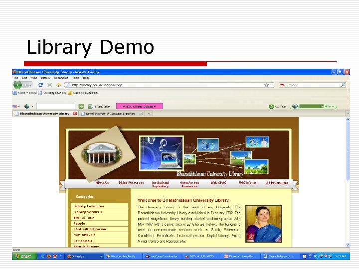 Library Demo 