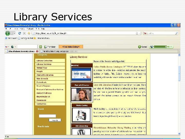 Library Services 