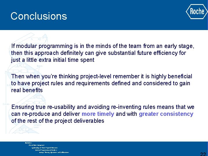 Conclusions If modular programming is in the minds of the team from an early Conclusions If modular programming is in the minds of the team from an early