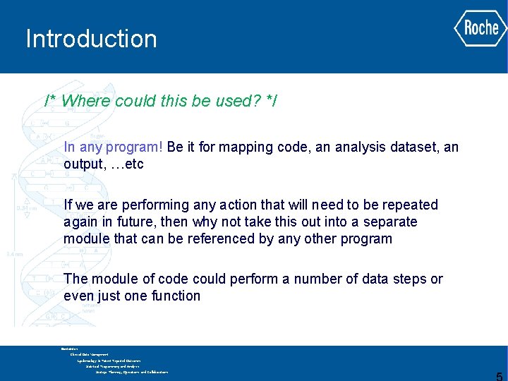 Introduction /* Where could this be used? */ In any program! Be it for Introduction /* Where could this be used? */ In any program! Be it for