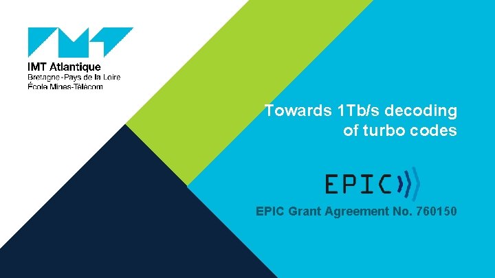 25 Octo ber 2021 ENABLING PRACTICAL WIRELESS TB/S COMMUNICATIONS WITH NEXT GENERATION CHANNEL CODING