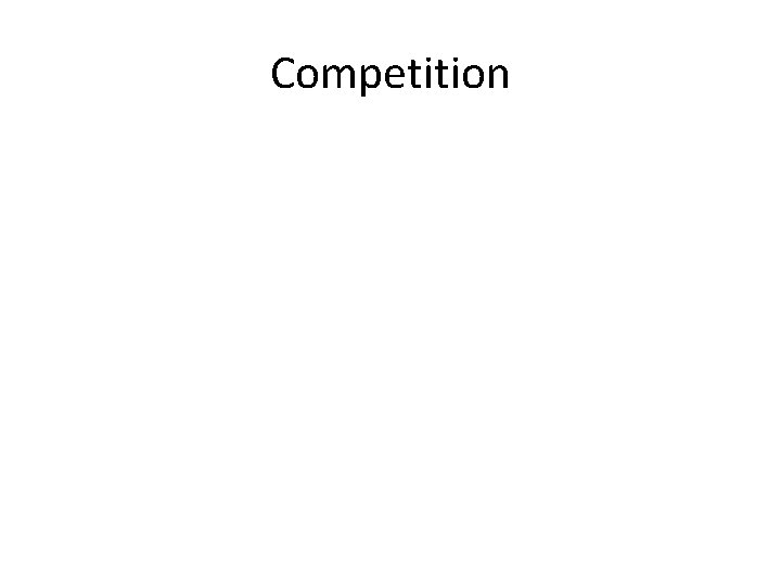 Competition 