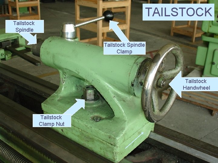 TAILSTOCK Tailstock Spindle Clamp Tailstock Handwheel Tailstock Clamp Nut 