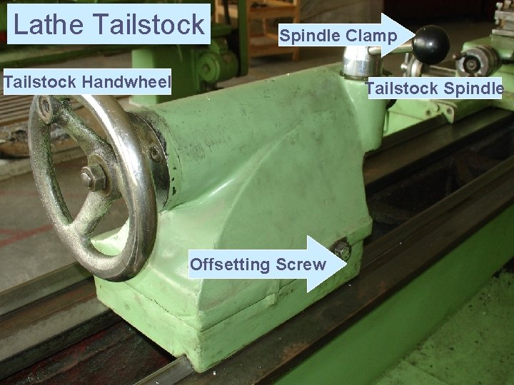 Lathe Tailstock Spindle Clamp Tailstock Handwheel Tailstock Spindle Offsetting Screw 