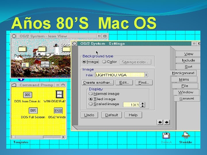 Años 80’S Mac OS 