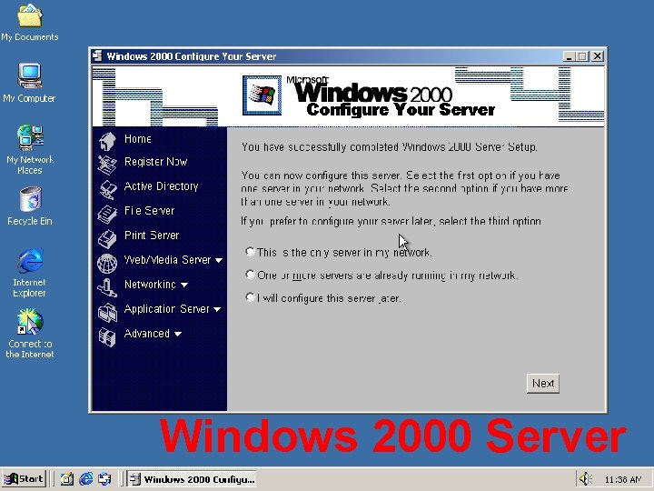 Windows 2000 Server 