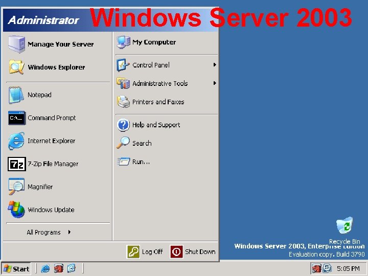 Windows Server 2003 
