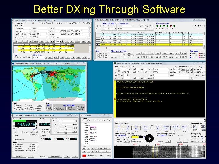 Better DXing Through Software 