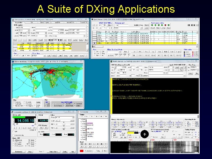 A Suite of DXing Applications 