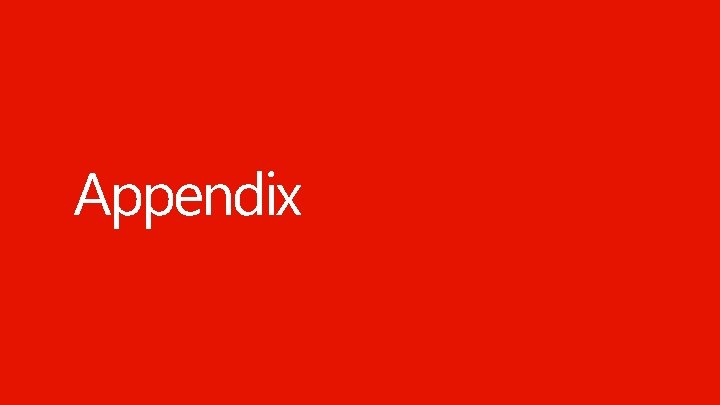 Appendix Windows Phone 