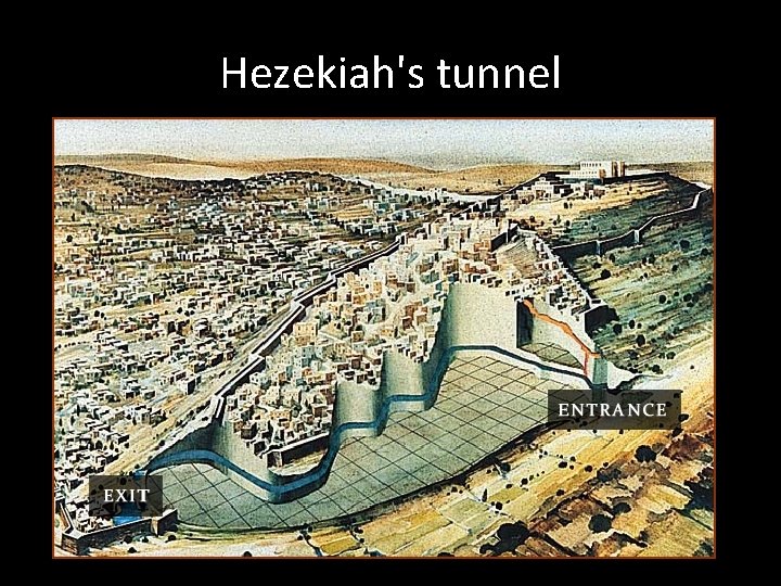Hezekiah's tunnel 