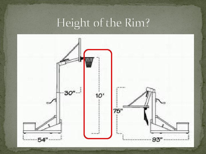 Height of the Rim? 