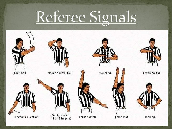 Referee Signals 