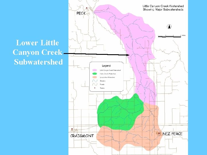 Lower Little Canyon Creek Subwatershed 