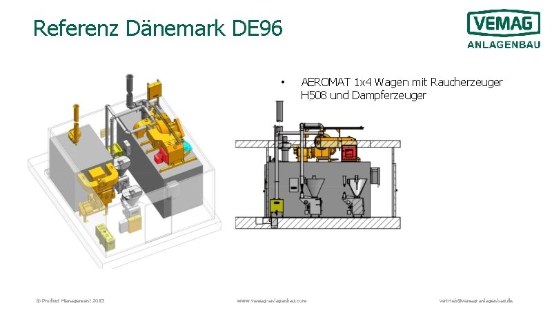 Referenz Dänemark DE 96 • © Product Management 2015 AEROMAT 1 x 4 Wagen