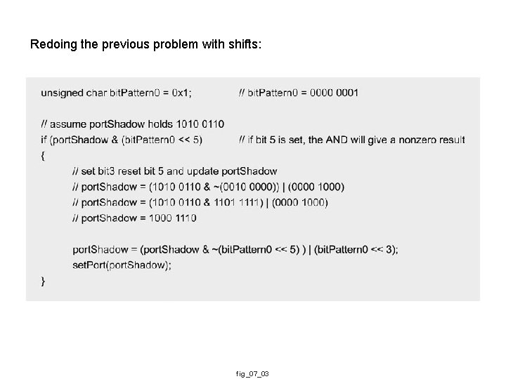 Redoing the previous problem with shifts: fig_07_03 