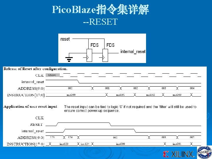 Pico. Blaze指令集详解 --RESET 