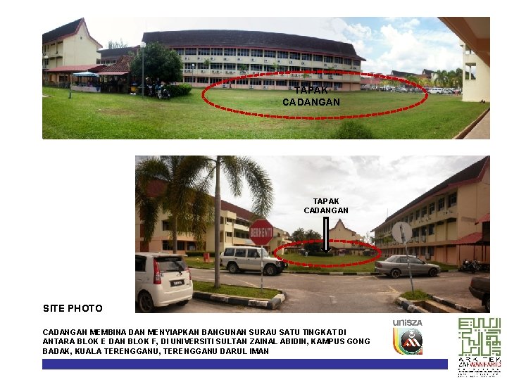 TAPAK CADANGAN SITE PHOTO CADANGAN MEMBINA DAN MENYIAPKAN BANGUNAN SURAU SATU TINGKAT DI ANTARA