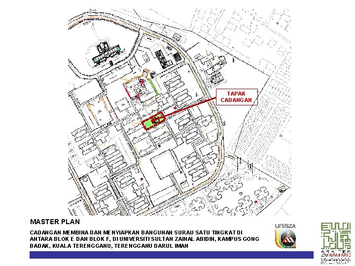 TAPAK CADANGAN MASTER PLAN CADANGAN MEMBINA DAN MENYIAPKAN BANGUNAN SURAU SATU TINGKAT DI ANTARA