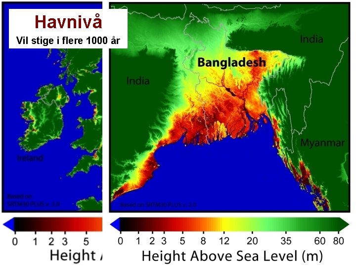 Havnivå Vil stige i flere 1000 år Department of Geophysics University of Bergen 