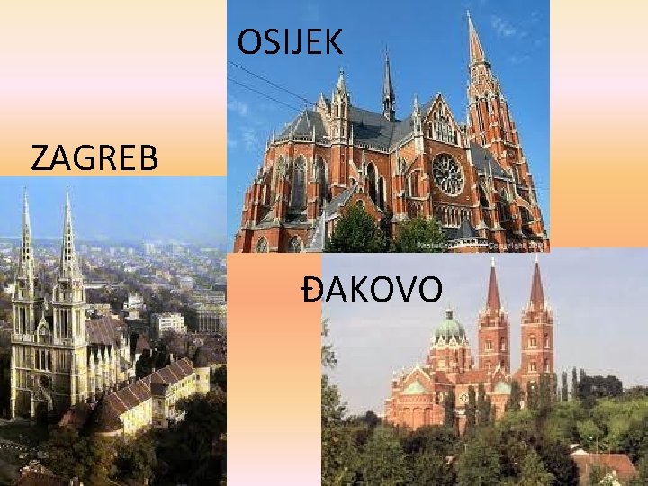 OSIJEK ZAGREB ĐAKOVO 