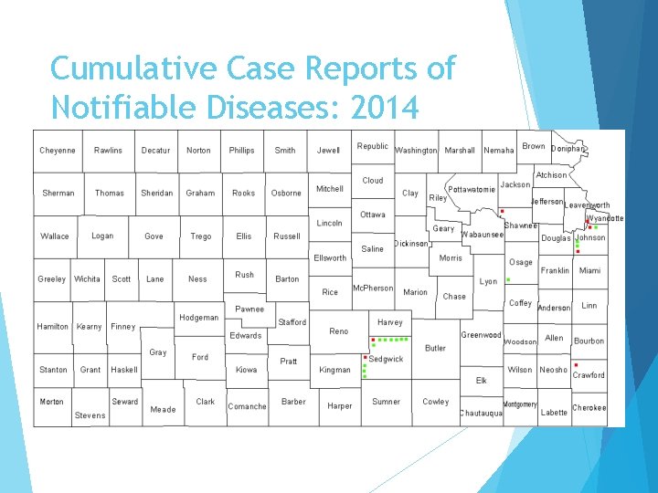 Cumulative Case Reports of Notifiable Diseases: 2014 