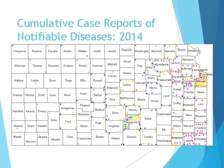 Cumulative Case Reports of Notifiable Diseases: 2014 