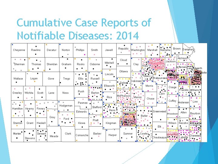 Cumulative Case Reports of Notifiable Diseases: 2014 