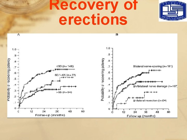 Recovery of erections 