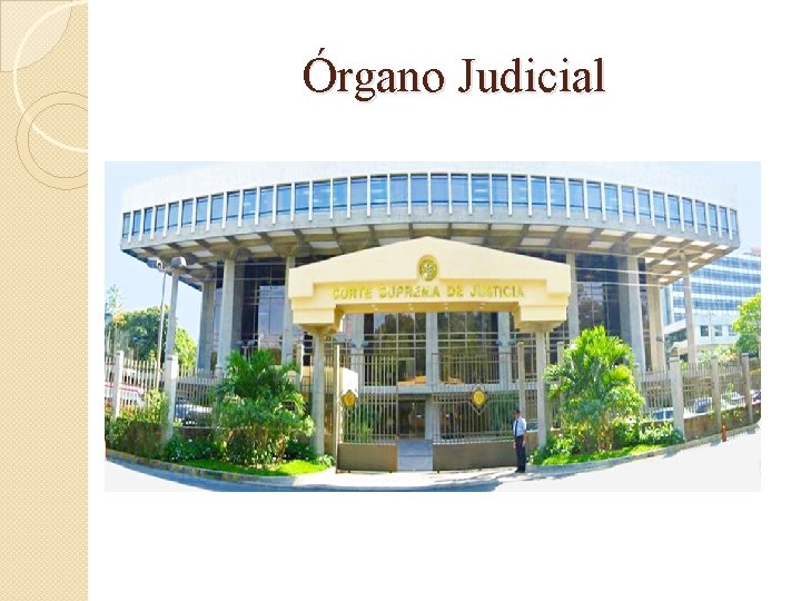 Órgano Judicial 