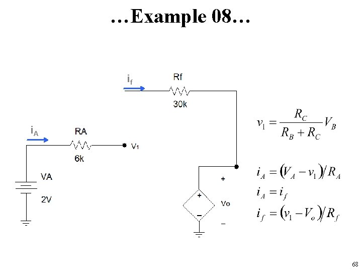 …Example 08… if i. A 68 