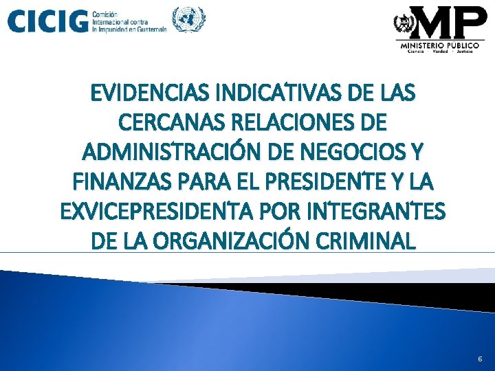 EVIDENCIAS INDICATIVAS DE LAS CERCANAS RELACIONES DE ADMINISTRACIÓN DE NEGOCIOS Y FINANZAS PARA EL