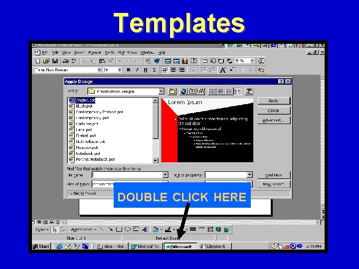 Templates DOUBLE CLICK HERE 