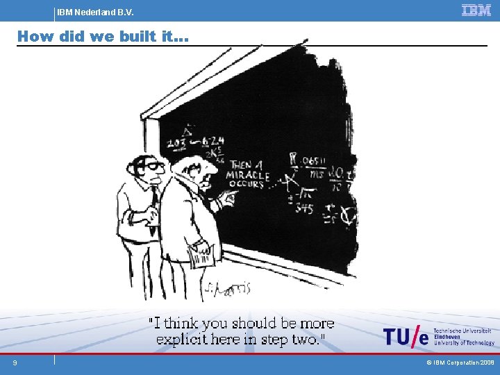 IBM Nederland B. V. How did we built it… 9 © IBM Corporation 2008