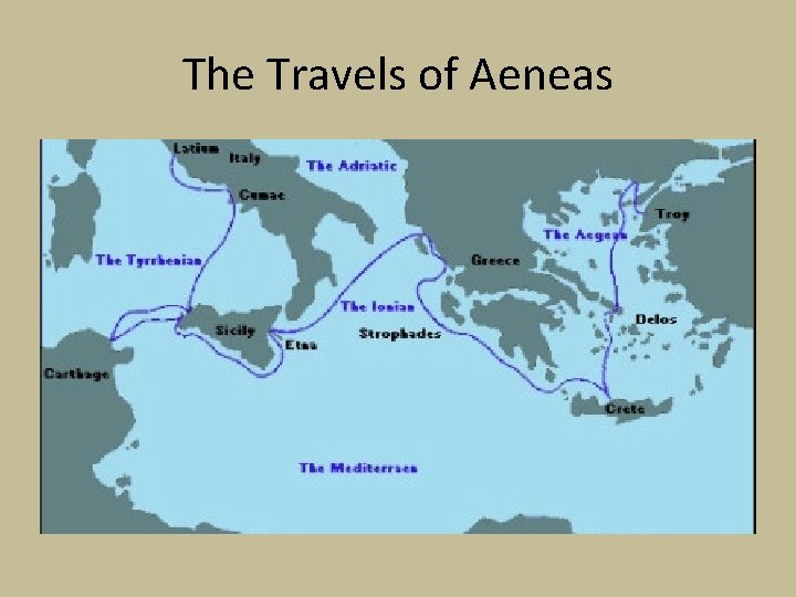 The Travels of Aeneas 