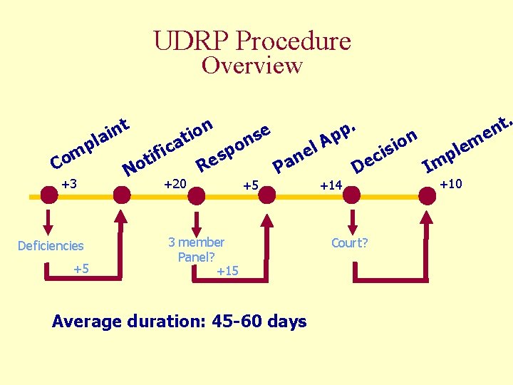 UDRP Procedure Overview . t. n n p e e io s p n