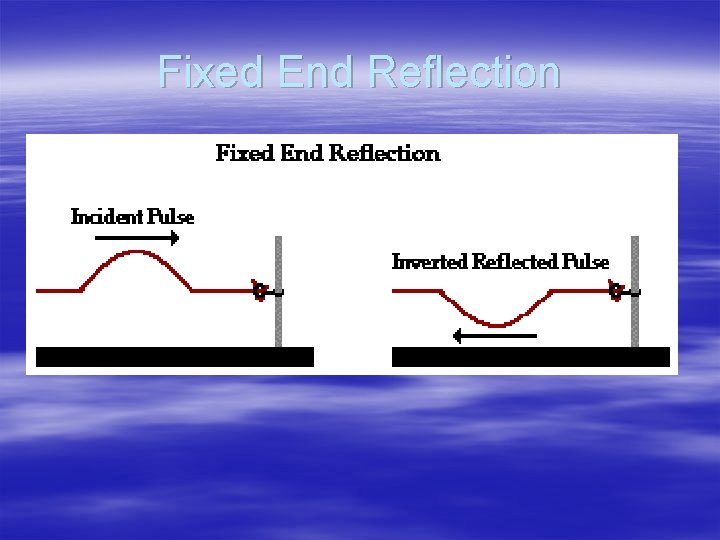 Fixed End Reflection 