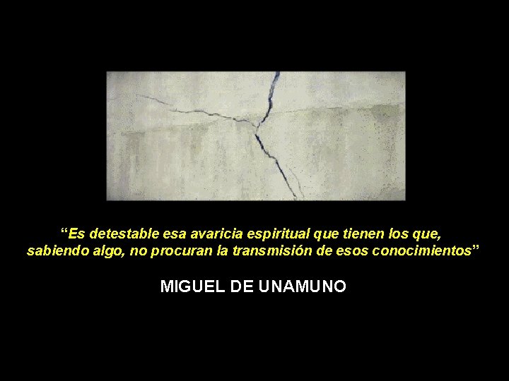 “Es detestable esa avaricia espiritual que tienen los que, sabiendo algo, no procuran la