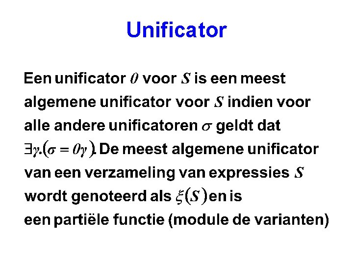 Unificator 