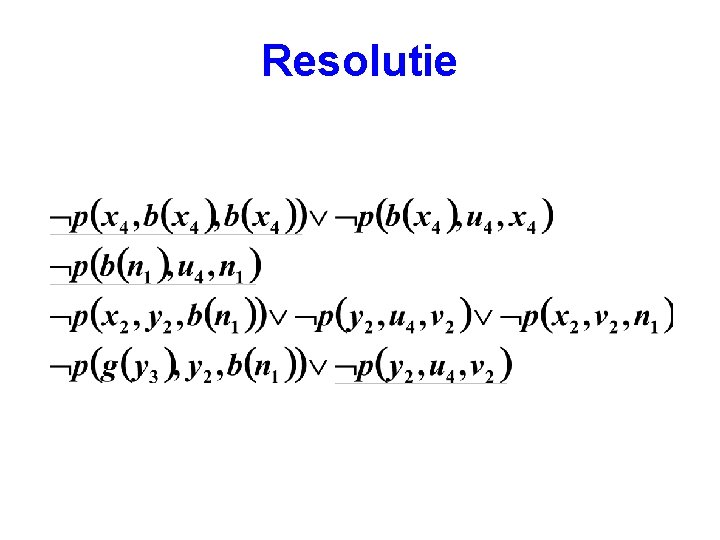 Resolutie 