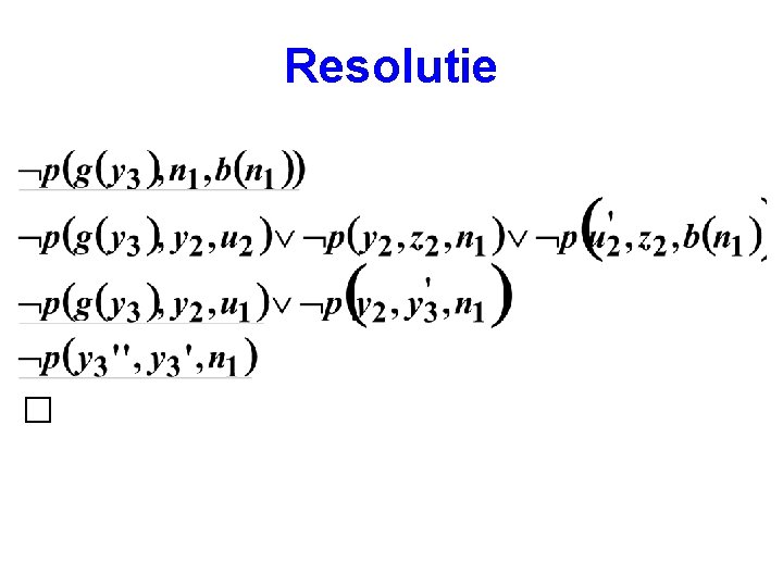 Resolutie 