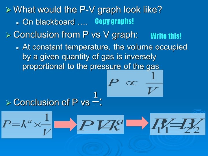 Ø Copy graphs! Write this! 