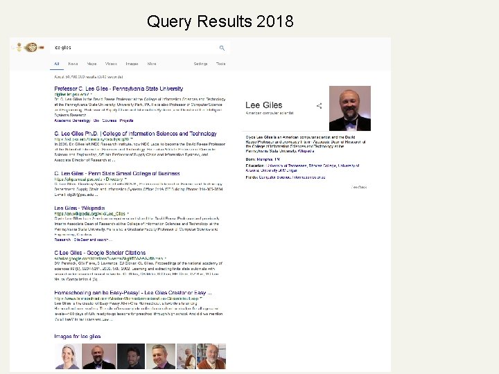 Query Results 2018 