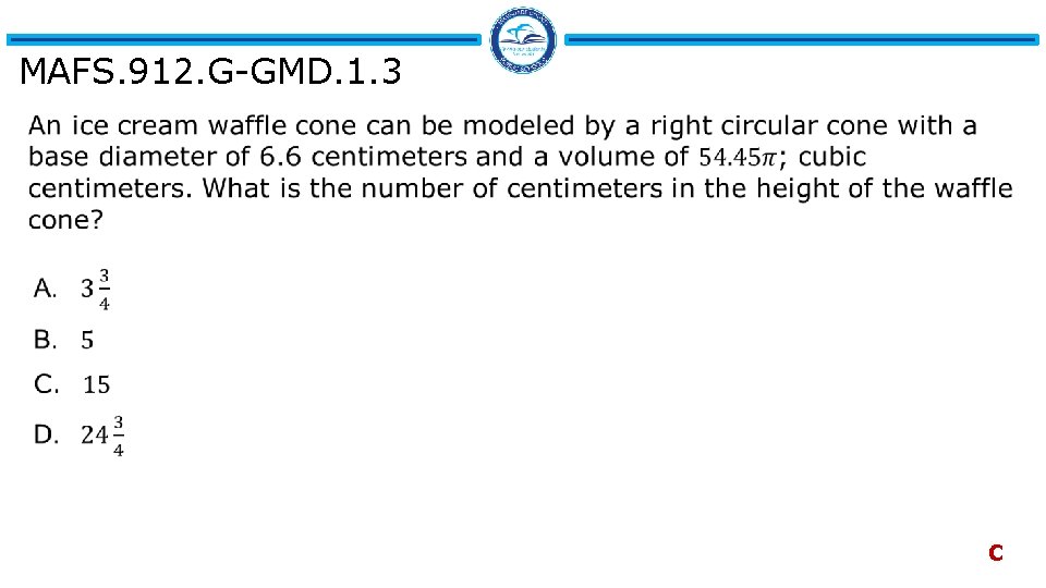 MAFS. 912. G-GMD. 1. 3 C 